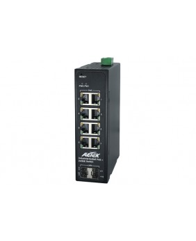 Industrial 8-Port 30W PoE + 2-Port SFP Gigabit Switch