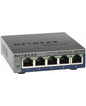 Netgear 5 Port 10/100/1000 Gigabit Ethernet Plus Managed Switch
