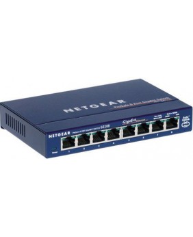 Netgear 8 Port 10/100/1000 Gigabit Ethernet Switch