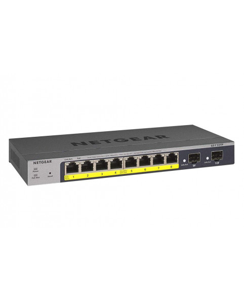 Netgear 8 Port 10/100/1000 Gigabit Ethernet PoE Smart Switch